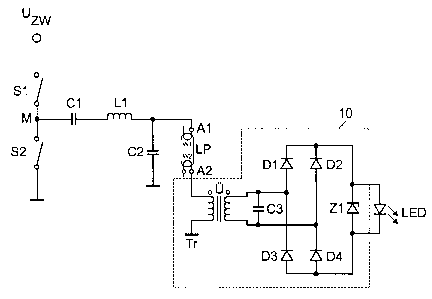 A single figure which represents the drawing illustrating the invention.